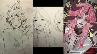Tổng hợp dân vẽ trên tiktok 🌷🌷🌷
