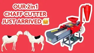 Our Multipurpose Chaff Cutter Just Arrived.