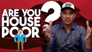 Don't Fall Into the House Poor Trap: Real Estate Tips to Stay FINANCIALLY FREE. #realestateadvice