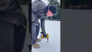Frost Conditions-Golf course