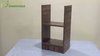 5 Tier Wooden Bookshelf Assembly Video | DIY Step by Step Guide | Enigmatic Woodworks