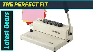 Spiral Coil Binder Machine: The Ultimate Electric Punch for Perfect Documents