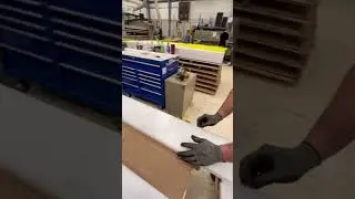 Snow Removal with Poly Cutting Edge #shorts
