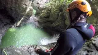 Bled Canyoning - Cliff Diving in Grmecica Canyon by LIFE Adventures, Slovenia