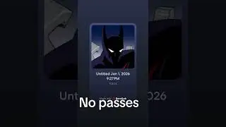 No passes 