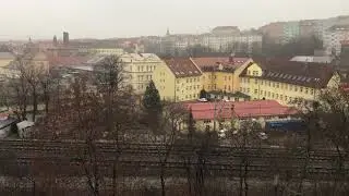 Snow over Nusle, Prague - Slow TV