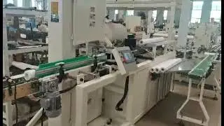 automatic disposable hairdressing neck paper tissue roll making machine 1 year warranty