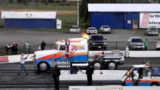 Semi rig with a jet engine - The Xtreme machine