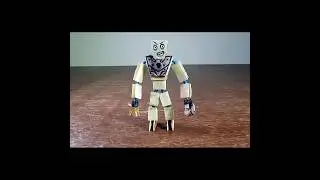 Custom Lofty Figure 2.0 #stopmotion #customfigure #shorts