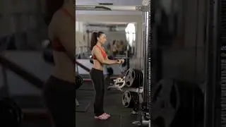 Biceps / Flexion de Pie con Cable