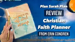 Review! NEW Christian Faith Planner from Erin Condren!