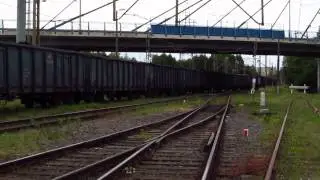 [ PKP Cargo S.A. ] ET22-1072 z ładowną węglarką