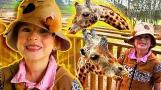 Día de Safari con Saritah Bebé | Conocí Jirafas, Tigres, y Muchos Animales