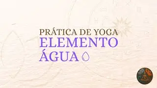 Prática de yoga elemento aÁgua