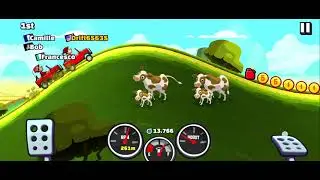 hill climb 2 racing  _-_-gameplay walkthrough \\\ part 1// jeep #gameplay #hillclimbracing2 