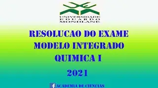 Resolução de exame de Admissão de Química 1 UEM 2021 exercicios  25,27,28,30,31,32,33,34