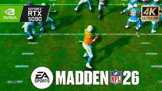 🔥 RTX 5090 | EA Sports Madden NFL 26 GAMEPLAY 4K MAX
