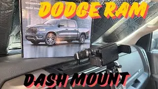 Dodge Ram Phone Mount Dash 2013 to 2018 Kaishengyuan