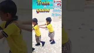 Train game activity in school  #2025 #funny #smartkids #activities #viral #dance #love #kidyoutuber