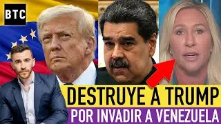 🇻🇪 Marjorie Taylor Greene DESTRUYE A TRUMP por invadir a Venezuela