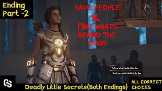 Deadly Little Secrets(Both Endings)&ndash; ENDING- 2 |Assassin's creed odyssey| Part 30