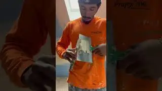 Drywall trick 🤣#funny#viral #viralvideo #comedy #entertainment #trending #youtubeshorts #shortvideo