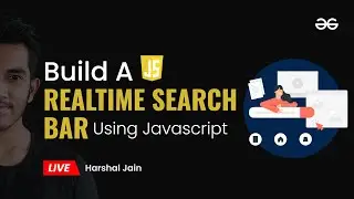 Build a Realtime Search Bar using JS | Frontend JavaScript Projects