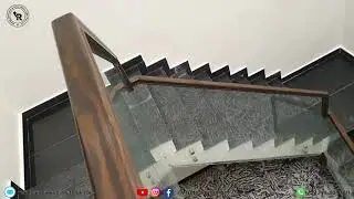 Staircase Glass Railing | How to make stair railing  | Staircase Railing | Serie | Railing