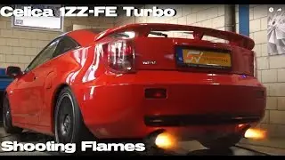 Celica vvti Turbo dyno shooting flames