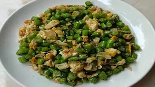 RESEP ORAK ARIK BUNCIS TELUR TERASI