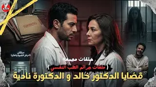 حلقات مجمعة | من جرائـ م الطب النفسي .. سلسلة قضايا الدكتور خالد و الدكتورة نادية