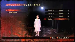 Resident Evil Revelations 2 Ep 4 Metamorphosis - Costumes: Dark Natalia 
