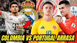 🔥COLOMBIA VS PORTUGAL SUPERA LA FINAL MUNDIAL😎| LUIS DIAZ INTER&Eacute;S REAL MADRID | RIOS LESI&Oacute;N