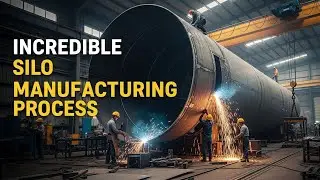 Highly Skilled Workers Made Silo Tank From Metal Sheets | Amazing Metalworking Production