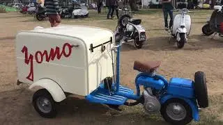 Scooter Rally Event at Ryde : Vintage Lambretta Vespa & Motorcycle Show on the Isle of Wight