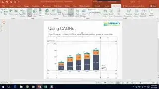 Using CAGRs in Your Charts