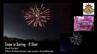 2018 Pyroland Fireworks Product Demo