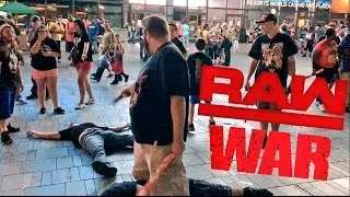 GRIM WAS ON RAW! INSANE POST SHOW PARKING LOT MATCH and LIVE WWE RAW REACTIONS!