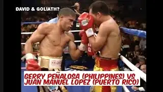 *TKO* GERRY PE&Ntilde;ALOSA (PHILIPPINES) VS JUAN MANUEL LOPEZ (PUERTO RICO) CLASSIC FIGHT!