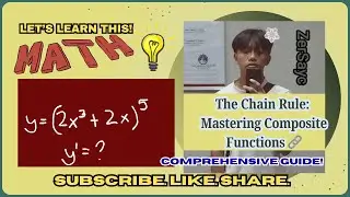 THE CHAIN RULE: MASTERING COMPOSITE FUNCTIONS (TAGALOG/FILIPINO EXPLANATION)