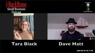The BackBone Small Business Podcast COVID-19 Small Business Impact w/ Tara Black Origin Bakery