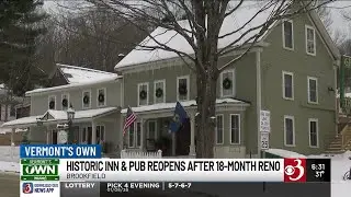 Historic Brookfield inn and pub reopens after 18-month renovation