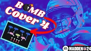 How to BEAT COVER 4 in Madden 24 for a ONE PLAY TOUCHDOWN!!!