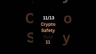 Protect Your Crypto prt.11  🛡️#cryptosecurity