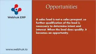 Leads, opportunities and sales events-Opportunities