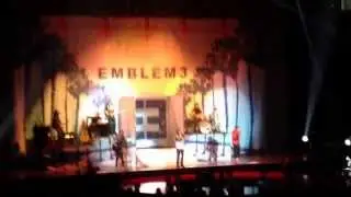 Emblem3- Just For One Day live, Pittsburgh, Pa 10-11-2013