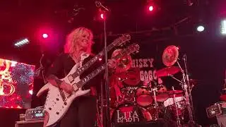 LITA FORD!.CLOSE MY EYES FOREVER/KISS ME DEADLY!.At The Whisky A Go-Go In Hollywood,Ca.!.10-10-25!🎶🤘