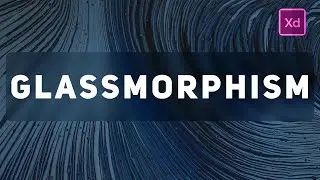 Adobe XD glassmorphism | graphic design | uiux #adobexd #uiux