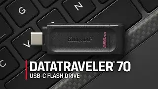 USB-C Flash Drive for tablets, phones and laptops &ndash; Kingston DataTraveler 70