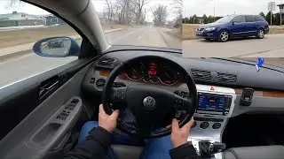 2007 Volkswagen Passat 2.0 TDI 170 Hp POV Test Drive @DRIVEWAVE1